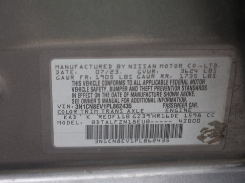 Used 2023 Nissan Versa SV FWD image 36