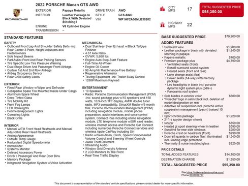 Used 2022 Porsche Macan GTS image 6