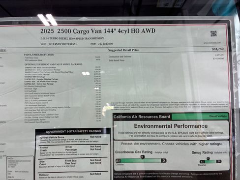 New 2025 Mercedes-Benz Sprinter 2500 image 21