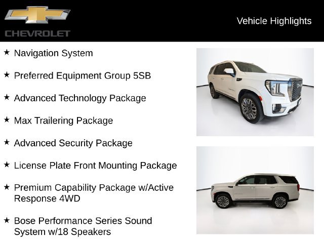 Used 2023 GMC Yukon Denali Ultimate AWD/4WD image 5
