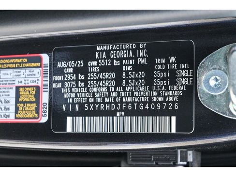 New 2026 Kia Sorento EX image 30