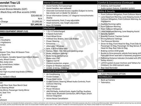 Used 2024 Chevrolet Trax LS image 19