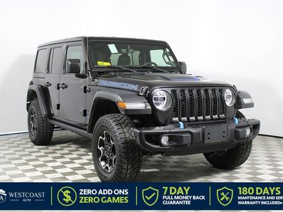 Used 2022 Jeep Wrangler Unlimited Rubicon 4xe w/ Steel Bumper Group
