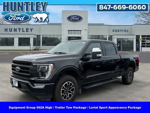Used 2022 Ford F150 Lariat w/ Equipment Group 502A High image 1