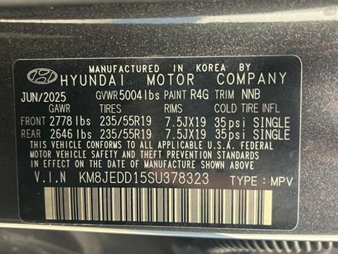 Used 2025 Hyundai Tucson Limited AWD/4WD image 27