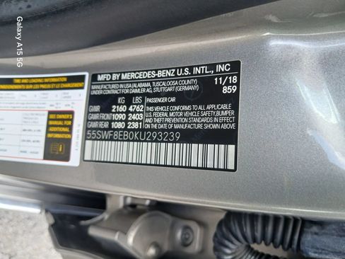 Used 2019 Mercedes-Benz C 300 4MATIC Sedan w/ Premium Package image 9