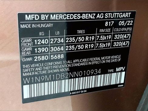 Certified 2022 Mercedes-Benz EQB 350 350 image 29