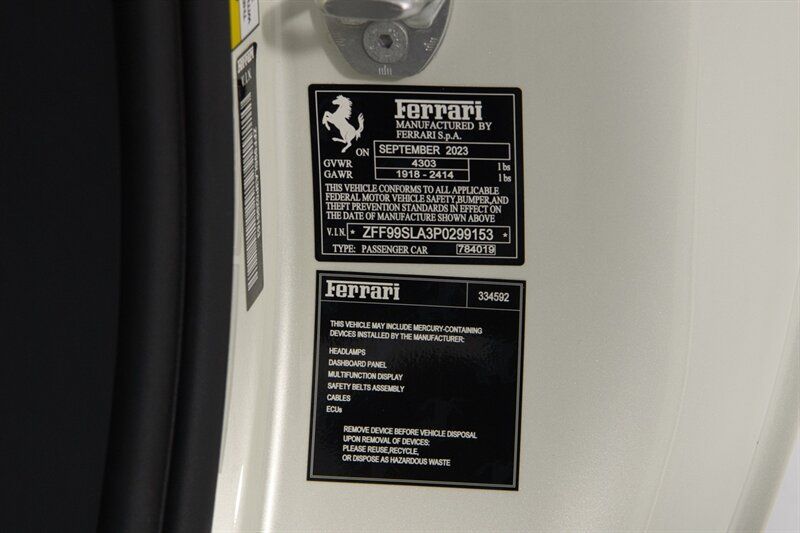 Used 2023 Ferrari 296 GTB RWD image 48