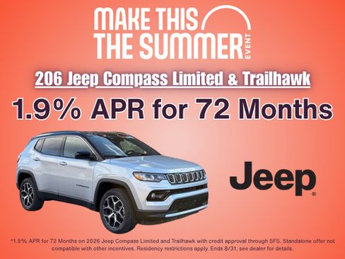 New 2026 Jeep Compass Limited AWD/4WD image 4