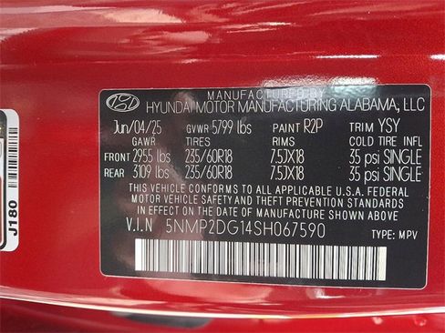 Used 2025 Hyundai Santa Fe SEL image 24