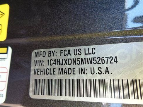 Certified 2021 Jeep Wrangler Unlimited Sport AWD/4WD image 17
