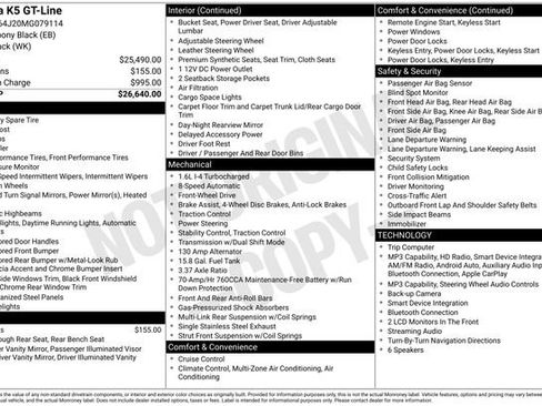Used 2021 Kia K5 GT-Line FWD image 6