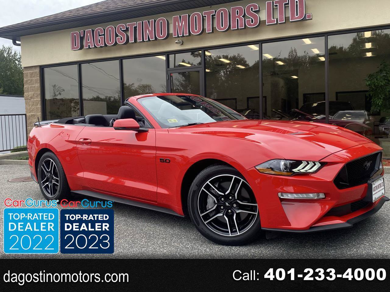 Used 2022 Ford Mustang GT Premium w/ Equipment Group 401A RWD image 1