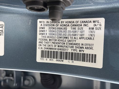 Used 2016 Honda CR-V SE image 9