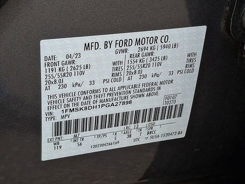 Certified 2023 Ford Explorer XLT w/ Equipment Group 202A AWD/4WD image 28