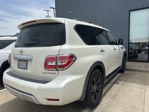 Used 2017 Nissan Armada Platinum w/ Captain Seat Package RWD image 3