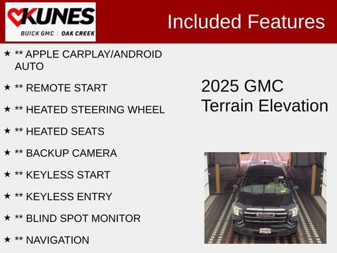 Used 2025 GMC Terrain Elevation image 2