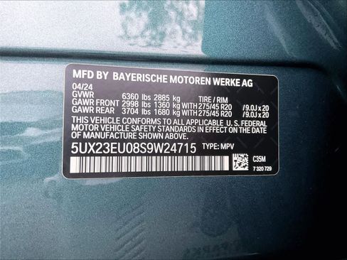 Used 2025 BMW X5 xDrive40i w/ Parking Assistance Package image 30