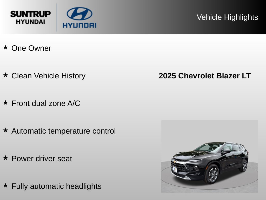 Used 2025 Chevrolet Blazer LT FWD image 8