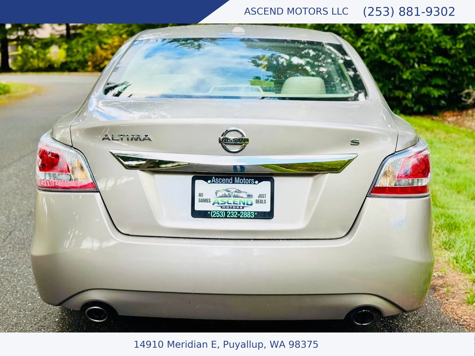 Used 2015 Nissan Altima 2.5 S w/ Power Driver Seat Package FWD image 4