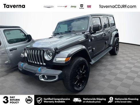 Used 2023 Jeep Wrangler Unlimited Sahara AWD/4WD image 1
