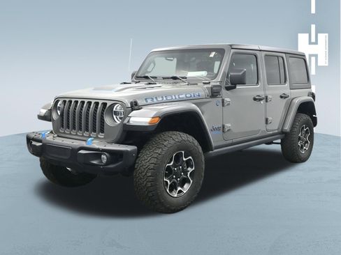 Used 2021 Jeep Wrangler Unlimited Rubicon 4xe w/ Steel Bumper Group AWD/4WD image 1