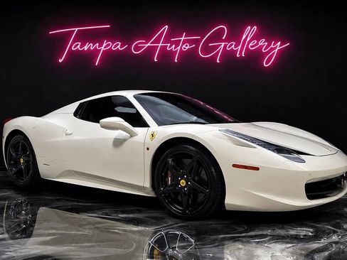 Used 2014 Ferrari 458 Spider RWD image 1