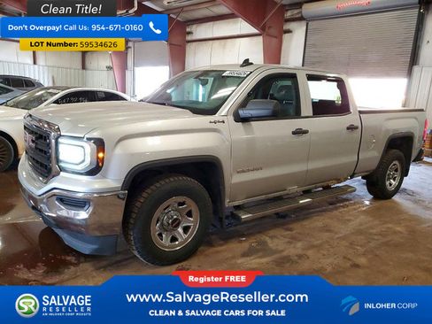 Used 2017 GMC Sierra 1500 4x4 Crew Cab w/ Sierra Convenience Package image 1