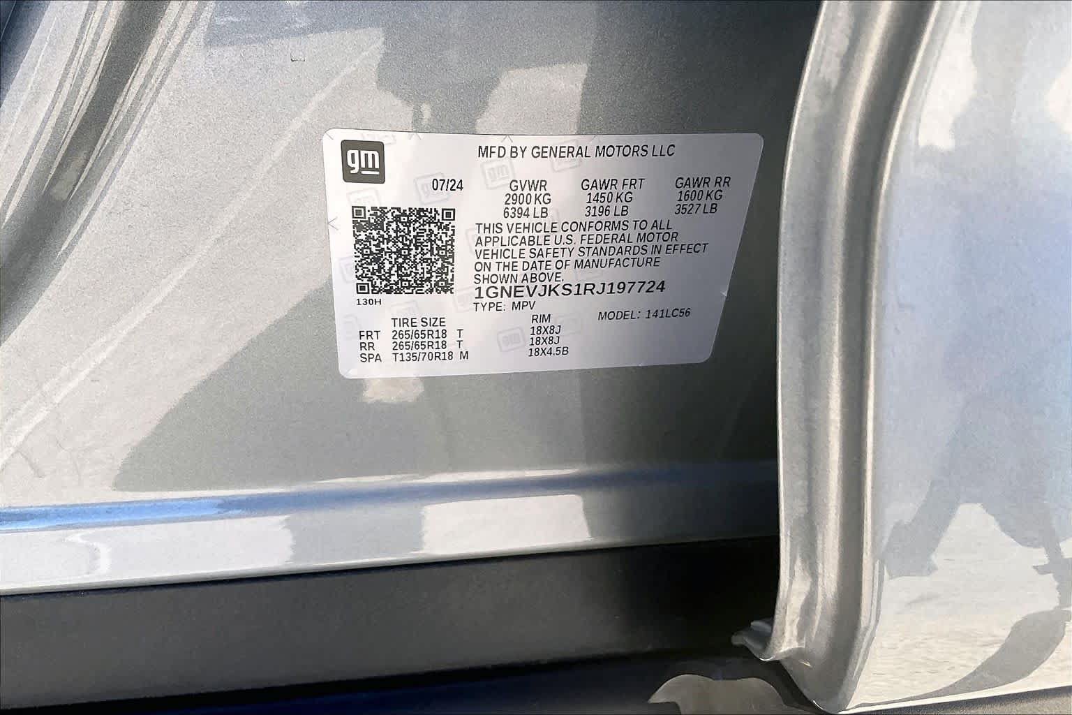 Used 2024 Chevrolet Traverse Z71 w/ LPO, Floor Liner Package AWD/4WD image 37