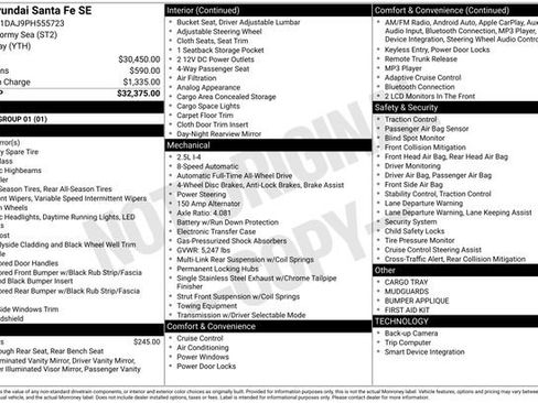 Used 2023 Hyundai Santa Fe SE image 14