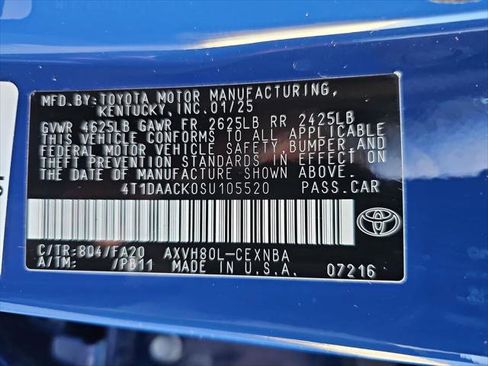 Certified 2025 Toyota Camry LE w/ Convenience Package FWD image 23