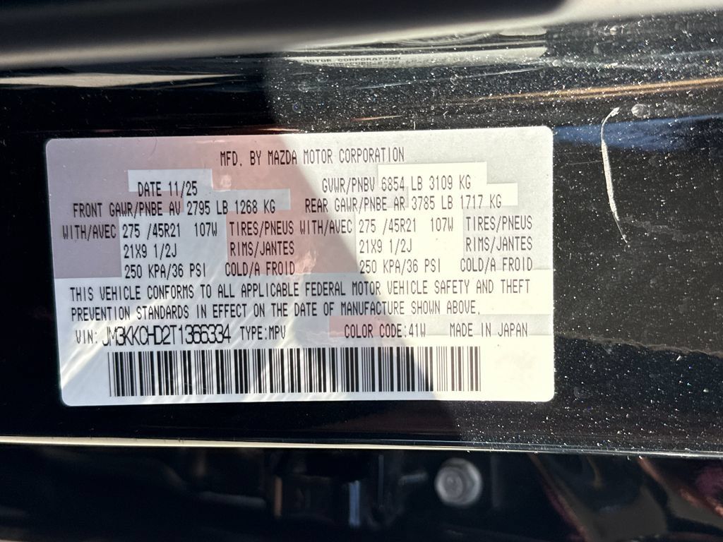 Used 2026 MAZDA CX-90 3.3 Turbo w/ Premium Sport Pkg AWD/4WD image 20