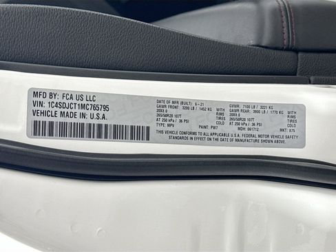 Used 2021 Dodge Durango R/T w/ Blacktop Package AWD/4WD image 31