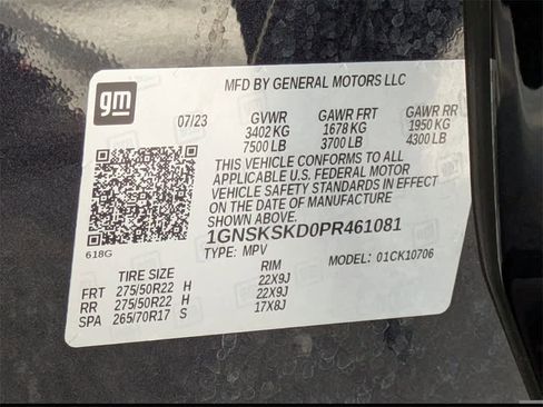 Used 2023 Chevrolet Tahoe Premier image 44