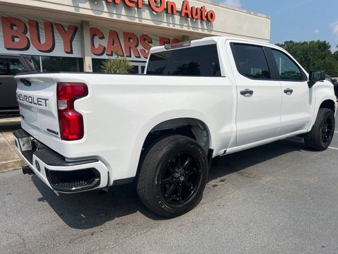 Used 2021 Chevrolet Silverado 1500 Custom w/ LPO, Dark Essentials Package RWD image 5