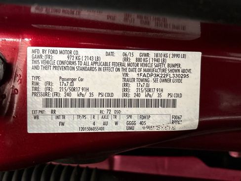 Used 2015 Ford Focus SE w/ Equipment Group 201A image 32