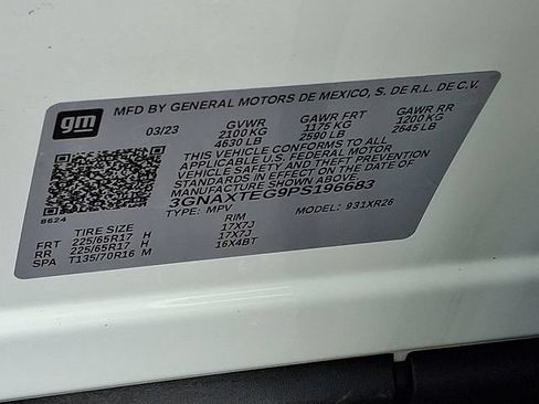 Used 2023 Chevrolet Equinox LT w/ LPO, Floor Liner Package AWD/4WD image 26