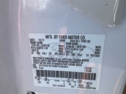 New 2026 Ford F150 Lariat w/ Equipment Group 501A Mid AWD/4WD image 18