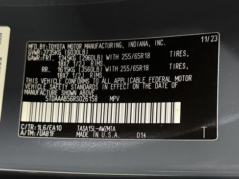 Used 2024 Toyota Grand Highlander AWD image 40
