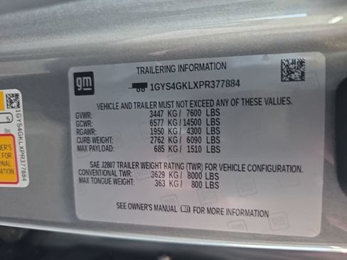 Certified 2023 Cadillac Escalade Sport Platinum w/ LPO, ONYX Package AWD/4WD image 40