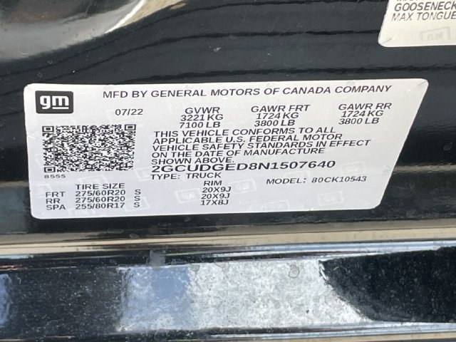 Used 2022 Chevrolet Silverado 1500 LTZ AWD/4WD image 33