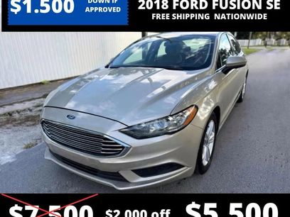 Used 2018 Ford Fusion SE w/ Fusion SE Technology Package