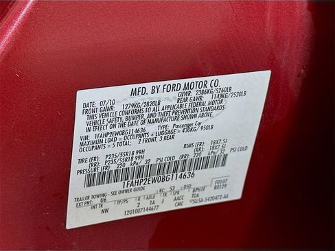 Used 2011 Ford Taurus SEL w/ 201A Rapid Spec Order Code image 30