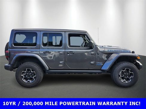 Used 2022 Jeep Wrangler Unlimited Rubicon 4xe w/ Cold Weather Group image 4