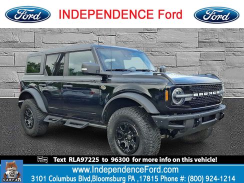 Certified 2024 Ford Bronco Wildtrak AWD/4WD image 1