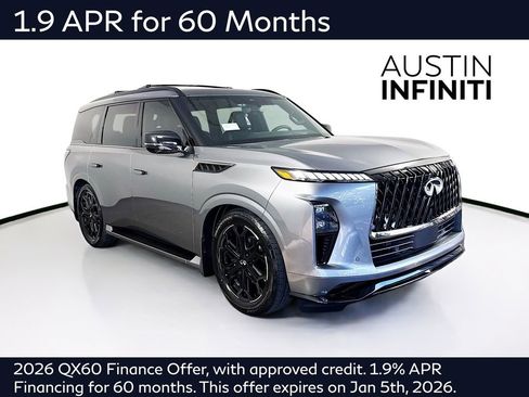 New 2026 INFINITI QX80 4WD w/ Sport Exterior Package image 1