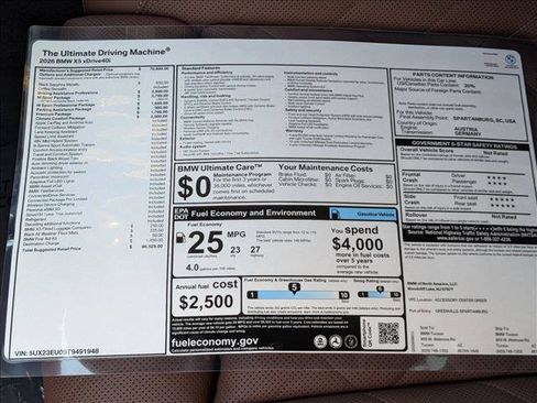 New 2026 BMW X5 xDrive40i w/ M Sport Package AWD/4WD image 19