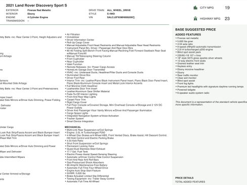 Used 2021 Land Rover Discovery Sport S image 4