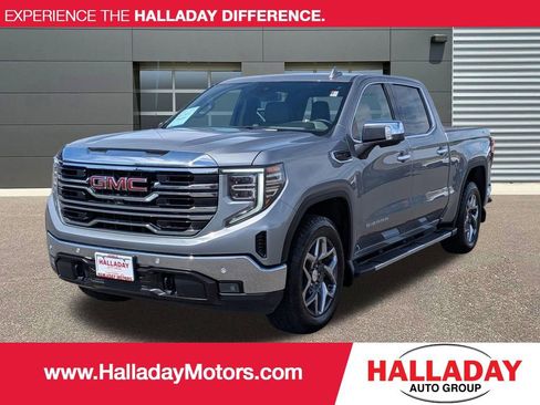 Certified 2023 GMC Sierra 1500 SLT w/ SLT Premium Package AWD/4WD image 1
