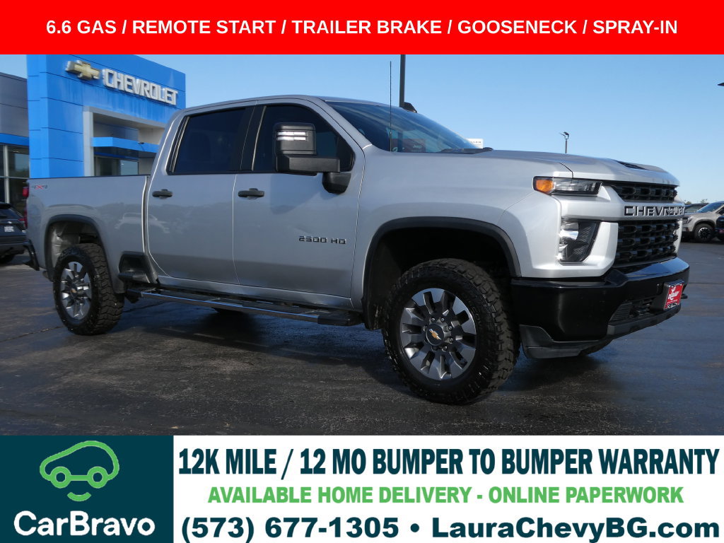 Certified 2022 Chevrolet Silverado 2500 Custom w/ Gooseneck/5TH Wheel Package AWD/4WD image 1